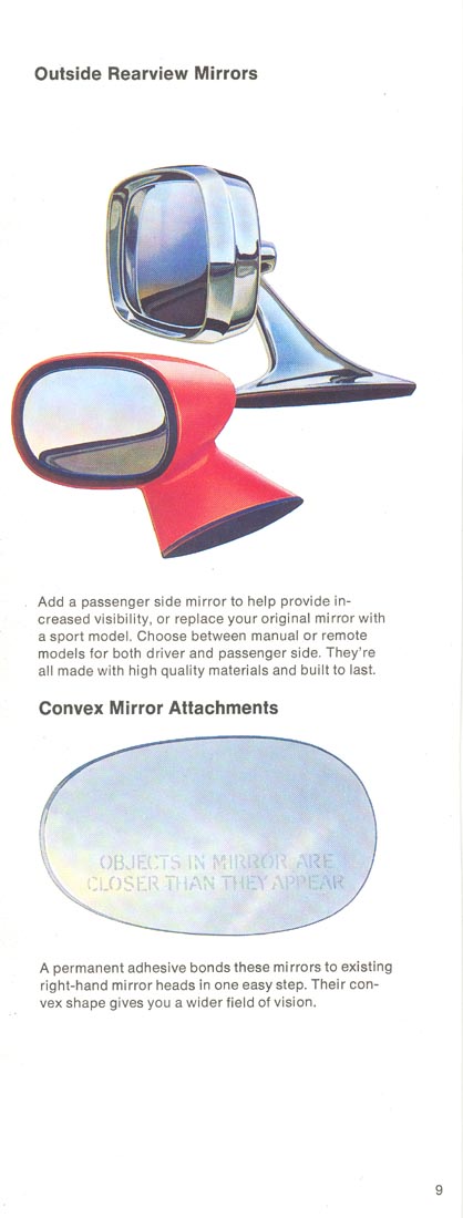 1976 Chevrolet Accessories Booklet Page 4